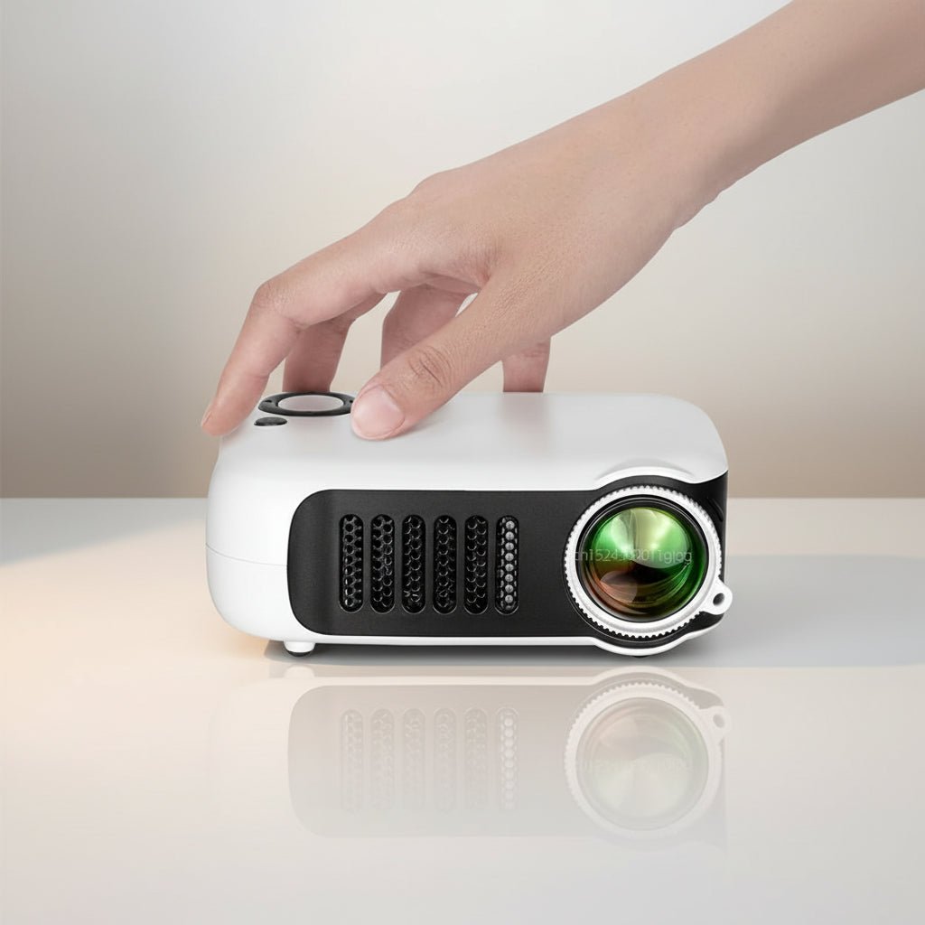 Video Projector Mini Projetor Portátil HDMI Cinema Em Casa Para Jogos 1080p disponível em TokenPI Store