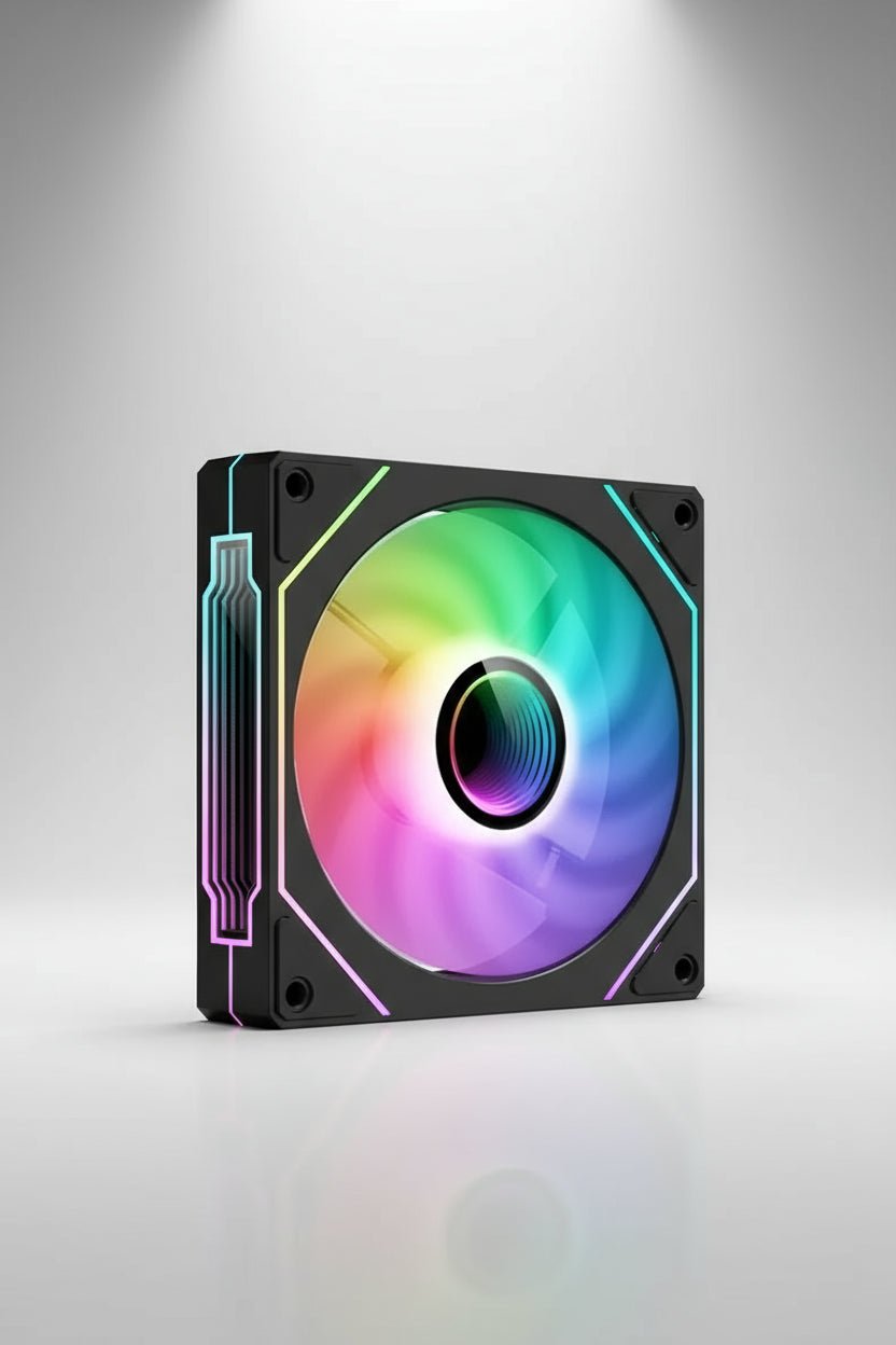 Cooler Fans Ventoinha Silenciosa Premium 120mm - UF-1 PRISM 4 PRO disponível em TokenPI Store