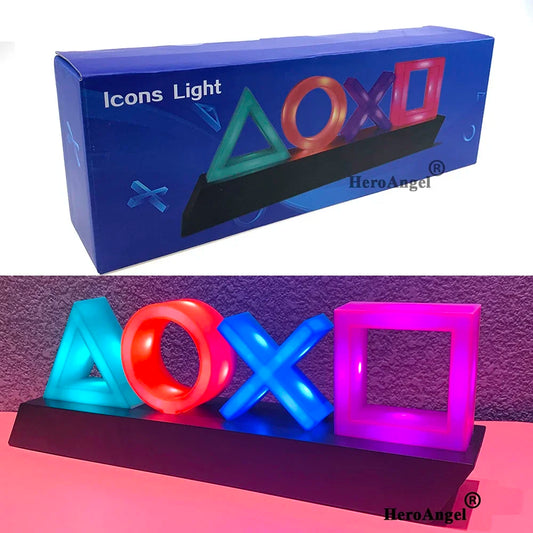 Light for PS4/PS5 Voice Control Decorative Lamp for Playstation