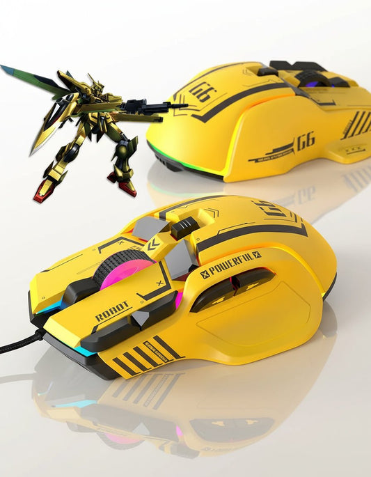 Mouse Mouse Para Jogos G6 Fio 128000 DPI Macro Programável RGB disponível em TokenPI Store