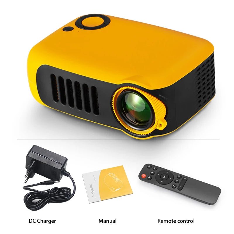 Video Projector Mini Projetor Portátil HDMI Cinema Em Casa Para Jogos 1080p disponível em TokenPI Store
