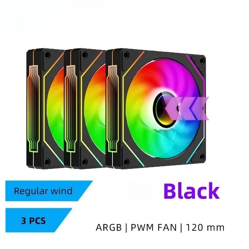 Cooler Fans Ventoinha Silenciosa Premium 120mm - UF-1 PRISM 4 PRO disponível em TokenPI Store