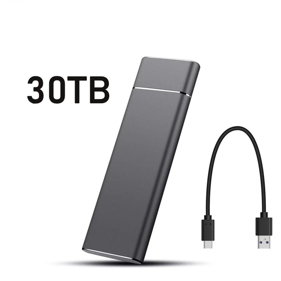 SSD External SSD Externo 2TB / 20TB / 30TB — Tipo - C & USB 3.1, Ultra Rápido e Compacto disponível em TokenPI Store