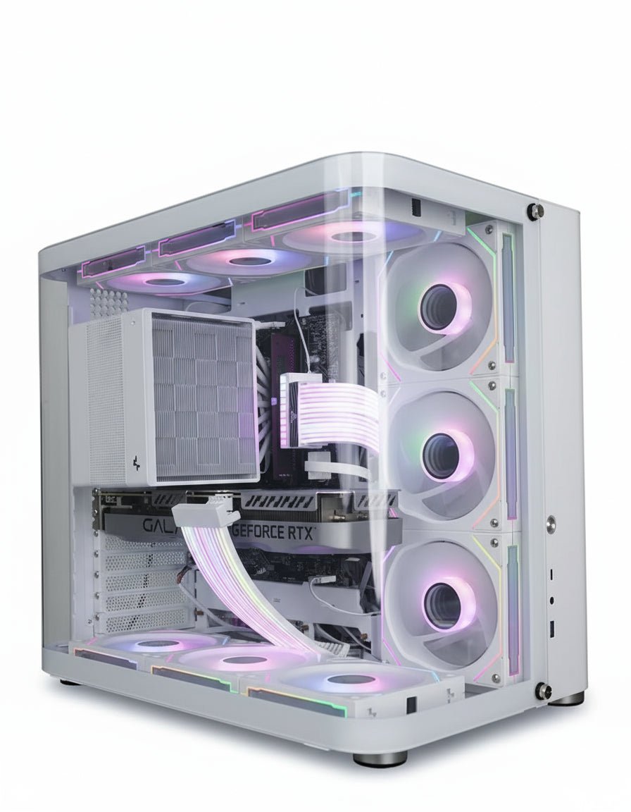 Cooler Fans JUMPEAK MX120 360mm Ventoinhas ARGB Sem Fio Para PC disponível em TokenPI Store