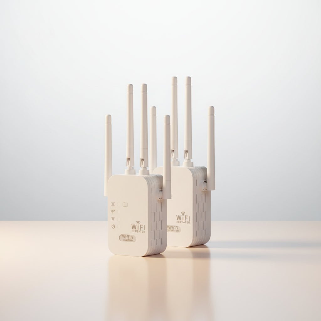 Wifi Repeater Repetidor Wi-Fi WALRAM | 300 Mbps | 2.4 GHz Banda Dupla | Sinal Estável & Instalação Rápida em TokenPI Store