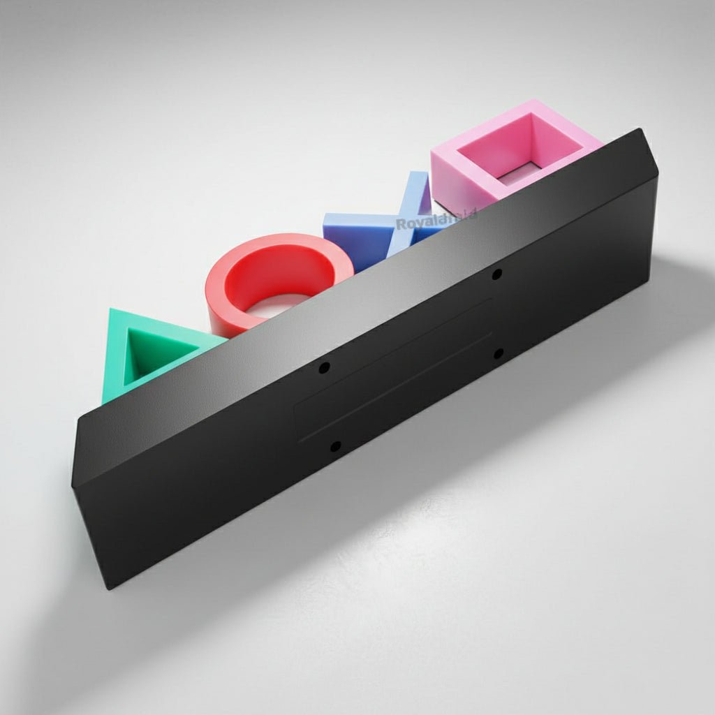 Ps5 Lights Luz Ícone Jogo PS4 PS5 LED Decorativa Com Controle De Voz disponível em TokenPI Store