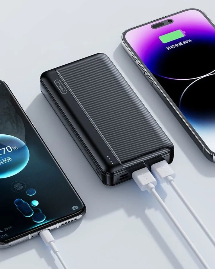 Banco de Potência 200000mAh Carga Rápida BCAK Android disponível em TokenPI Store