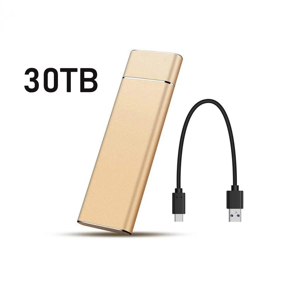 SSD External SSD Externo 2TB / 20TB / 30TB — Tipo - C & USB 3.1, Ultra Rápido e Compacto disponível em TokenPI Store