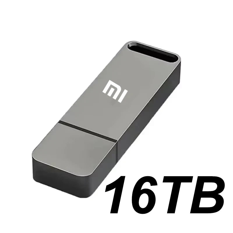 Pen Drive Pen Drive Xiaomi USB 3.2 | 4TB / 8TB | USB-C + USB 3.2 | Alta Velocidade, Metálico e Impermeável em TokenPI Store