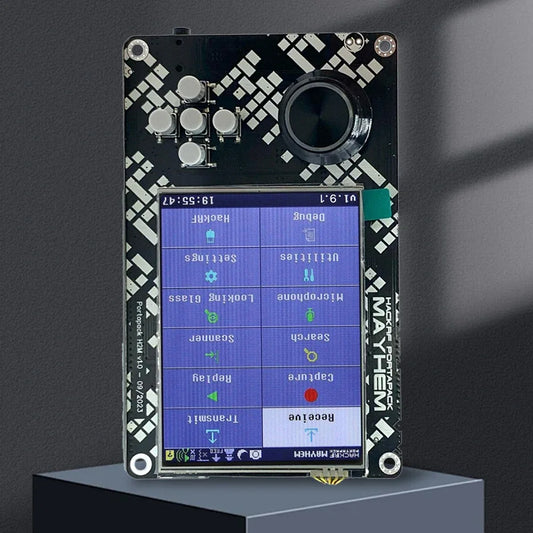PortaPack H2M Signature Edition Portable SDR Software Defined Radio 10.00MHZ TCXO Radio Receiver Analog GPS Assembled for Hackrf