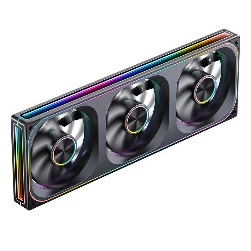 Cooler Fans Ventoinha JONSBO ZA Series ARGB 120mm — Alto Fluxo de Ar & Iluminação Premium disponível em TokenPI Store