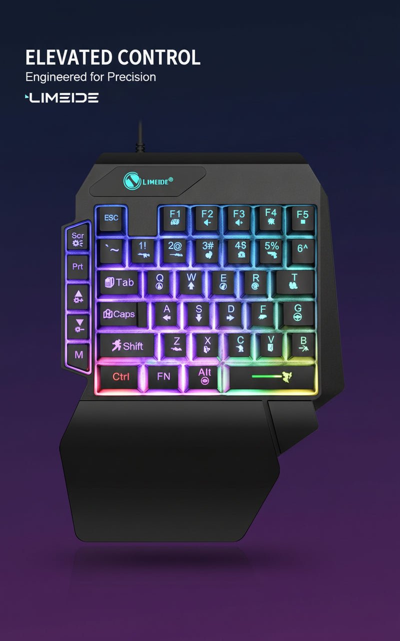 Keyboard 35 teclas com uma mão mini teclado disponível em TokenPI Store