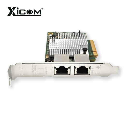 Ethernet Network Card Double Port RJ45 Chipset PCIe x8 10G