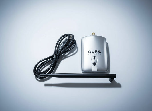 Hacking Alfa Placa Sem Fio USB PenTest Kali Linux Compacta Seguro disponível em TokenPI Store