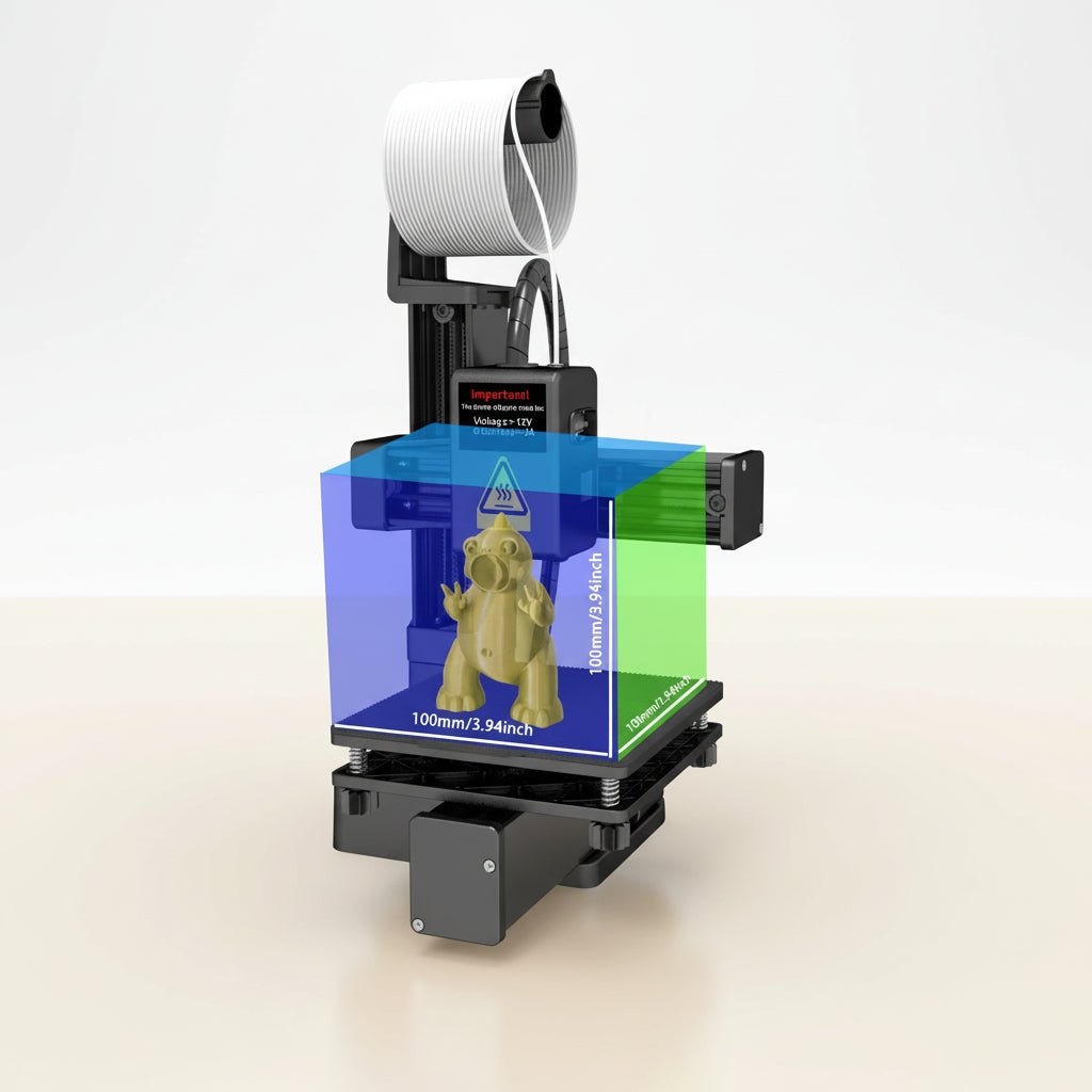 Impressora 3D EasyThreed K10 | Compacta e Fácil de Usar | PLA & TPU 1,75 mm | Ideal para Iniciantes em TokenPI Store