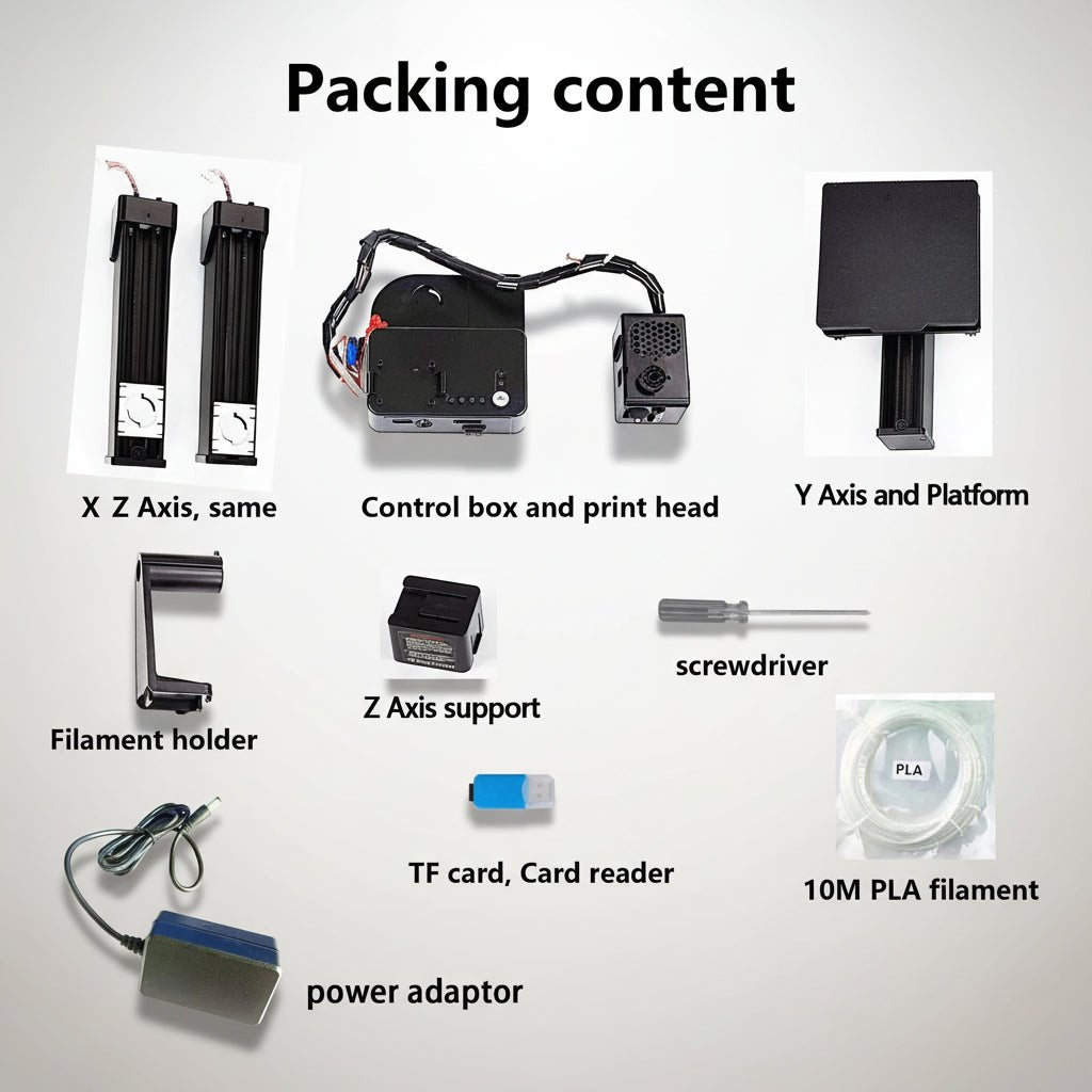 Impressora 3D EasyThreed K10 | Compacta e Fácil de Usar | PLA & TPU 1,75 mm | Ideal para Iniciantes em TokenPI Store