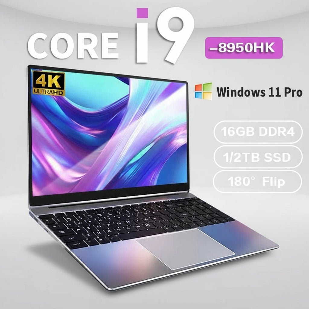 Laptop Laptop 14.1” i9-8950HK – 16GB RAM | 1TB/2TB SSD | Full HD | Corpo Metálico | Windows 11 Pro em TokenPI Store