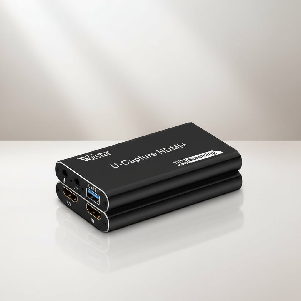 Placa de Captura Capturadora HDMI USB 3 4K 1080p 60fps PS4 PS5 Streaming disponível em TokenPI Store