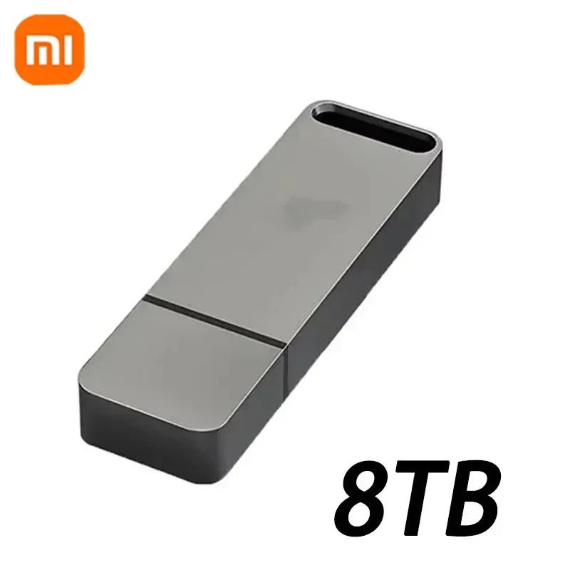 Pen Drive Pen Drive Xiaomi USB 3.2 | 4TB / 8TB | USB-C + USB 3.2 | Alta Velocidade, Metálico e Impermeável em TokenPI Store