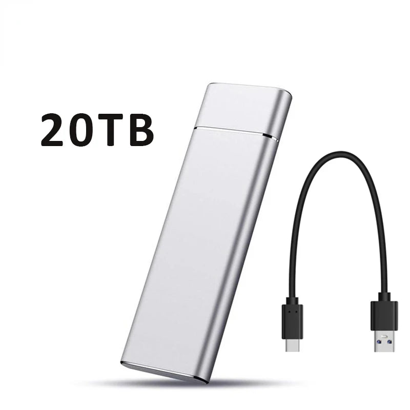 SSD External SSD Externo 2TB / 20TB / 30TB — Tipo - C & USB 3.1, Ultra Rápido e Compacto disponível em TokenPI Store