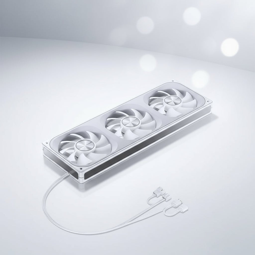 Cooler Fans Ventoinha JONSBO ZA Series ARGB 120mm — Alto Fluxo de Ar & Iluminação Premium disponível em TokenPI Store