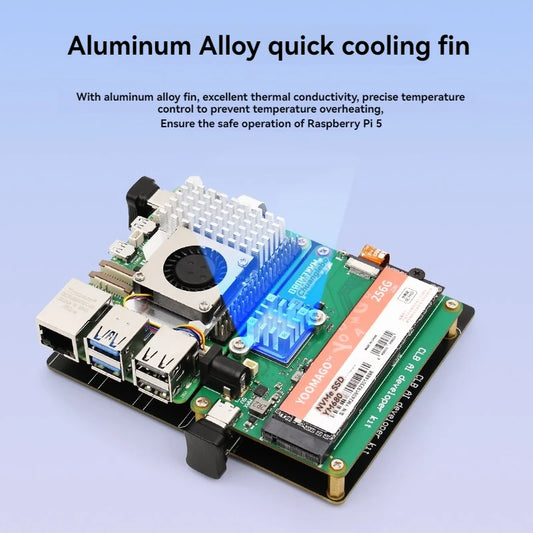 Raspberry PI 5 AI Kit AI Kit PCIE to M.2 expansion board Hailo-8 AI accelerator