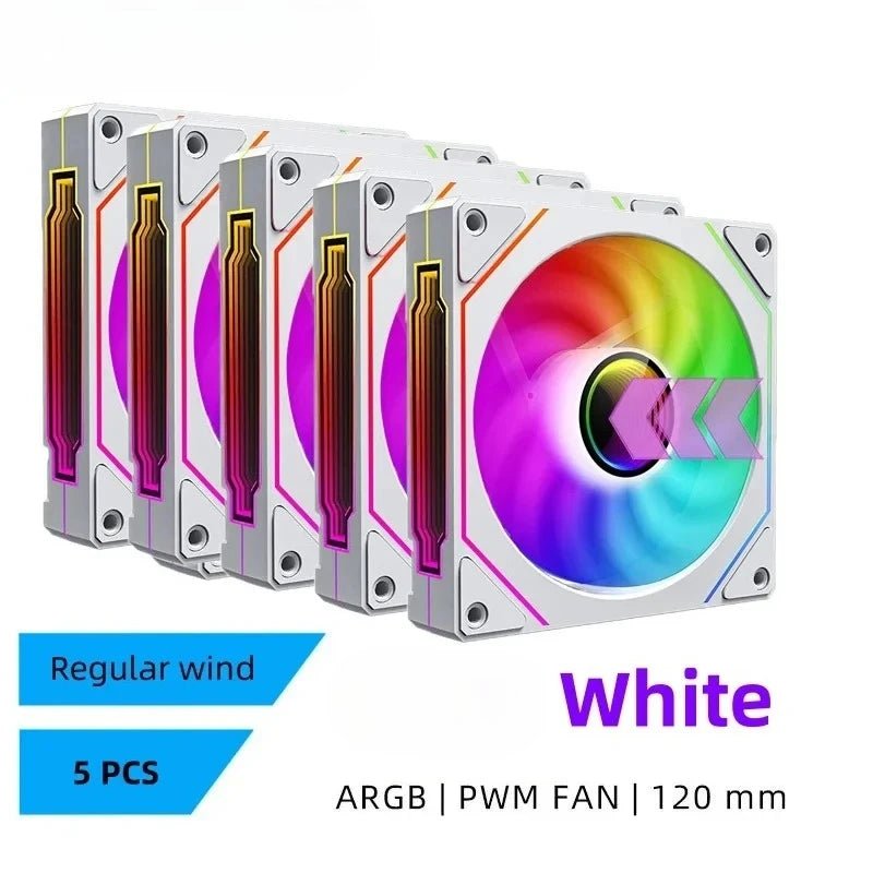 Cooler Fans Ventoinha Silenciosa Premium 120mm - UF-1 PRISM 4 PRO disponível em TokenPI Store