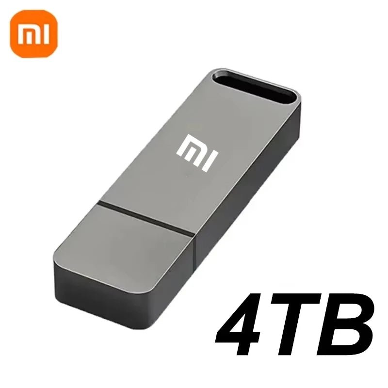 Pen Drive Pen Drive Xiaomi USB 3.2 | 4TB / 8TB | USB-C + USB 3.2 | Alta Velocidade, Metálico e Impermeável em TokenPI Store