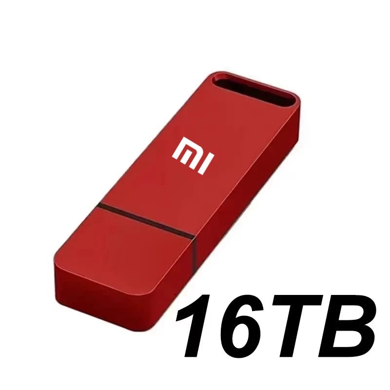 Pen Drive Pen Drive Xiaomi USB 3.2 | 4TB / 8TB | USB-C + USB 3.2 | Alta Velocidade, Metálico e Impermeável em TokenPI Store
