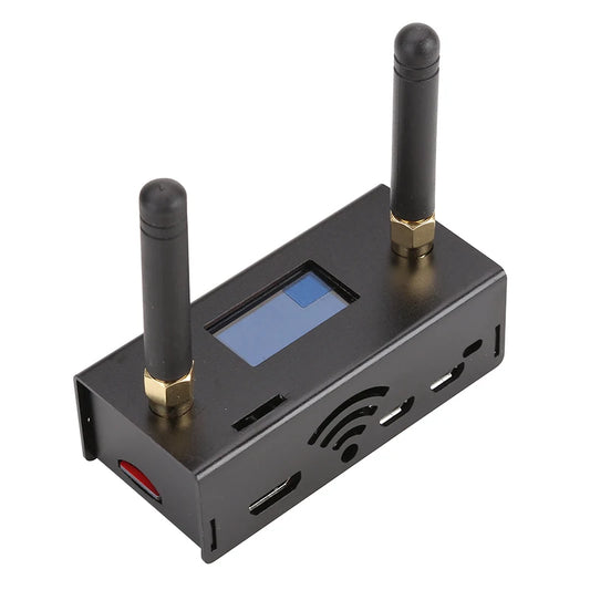 New Assembled Simplex/Duplex MMDVM Hotspot Support P25 DMR YSF NXDN With Raspberry Pi Zero W OLED + Antenna 16G Card Case