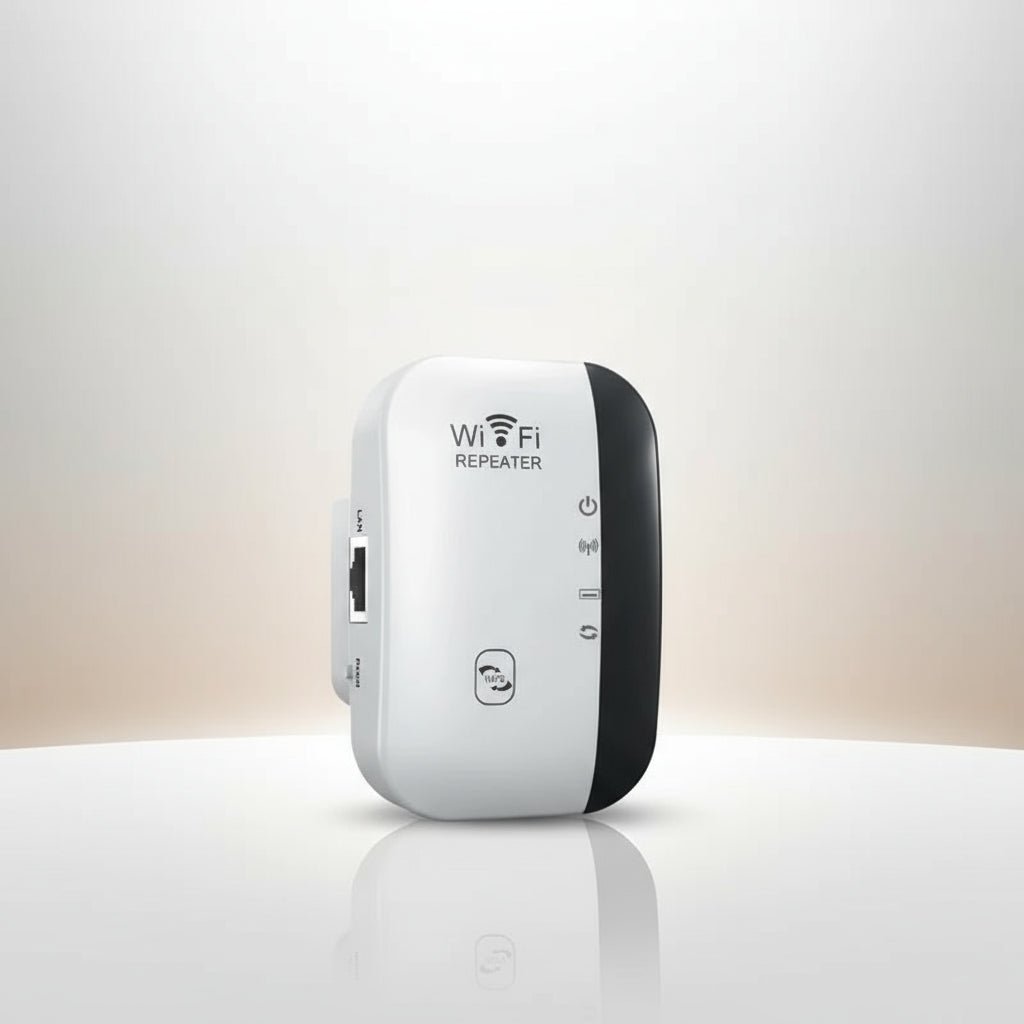 Wifi Repeater Repetidor Wi-Fi 300Mbps | Extensor de Alcance 2.4 GHz | Sinal Forte, Instalação Rápida e Plug & Play