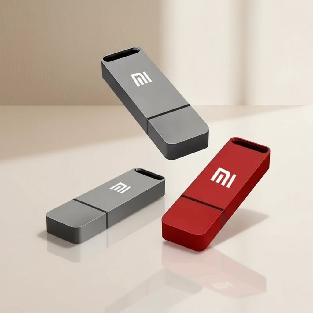 Pen Drive Pen Drive Xiaomi USB 3.2 | 4TB / 8TB | USB-C + USB 3.2 | Alta Velocidade, Metálico e Impermeável em TokenPI Store