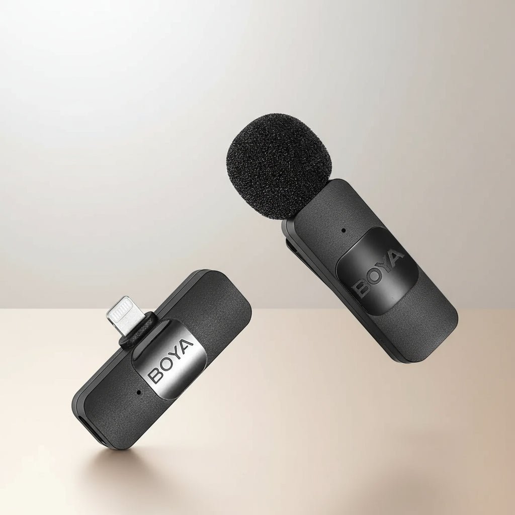 Microphone Microfone Boya BY - V2 Premium — Áudio Profissional e Liberdade Total disponível em TokenPI Store