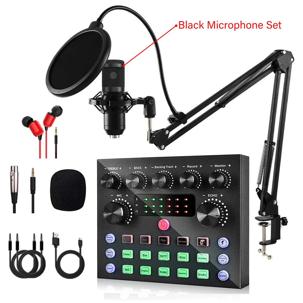 Streaming Kit Completo Para Podcast V8s Premium disponível em TokenPI Store