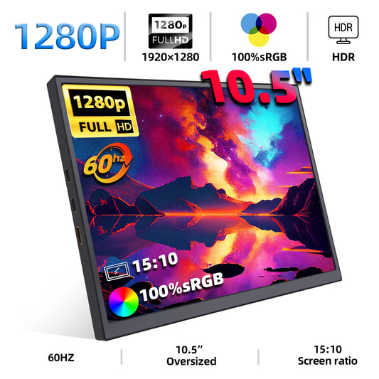 ZSUS 10.5-Inch Portable Monitor