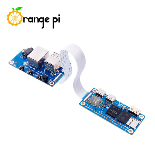 Orange Pi Zero 2 W 4G+Extension Board+Power Supply Mini PC WiFi5+BT5.0 DDR4 H618 Orange Pi Zero 2W SBC Single Board Computer