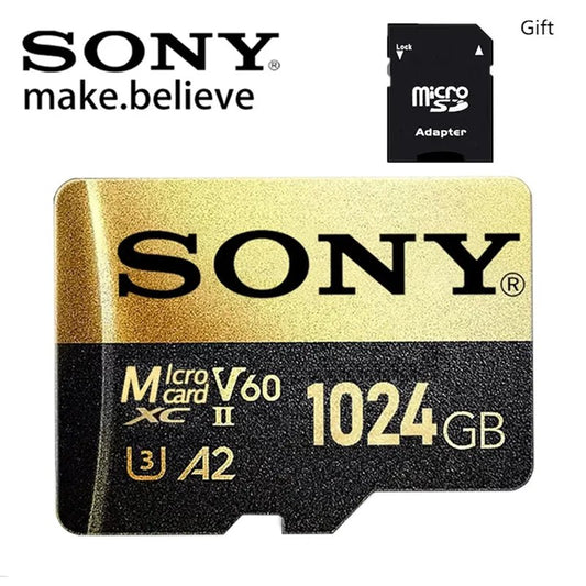 Memory Card Sony microSD 1TB A2 U3 V30 Alta Velocidade Para Smartphones disponível em TokenPI Store
