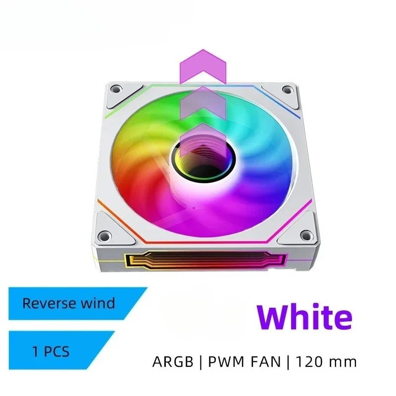 Cooler Fans Ventoinha Silenciosa Premium 120mm - UF-1 PRISM 4 PRO disponível em TokenPI Store