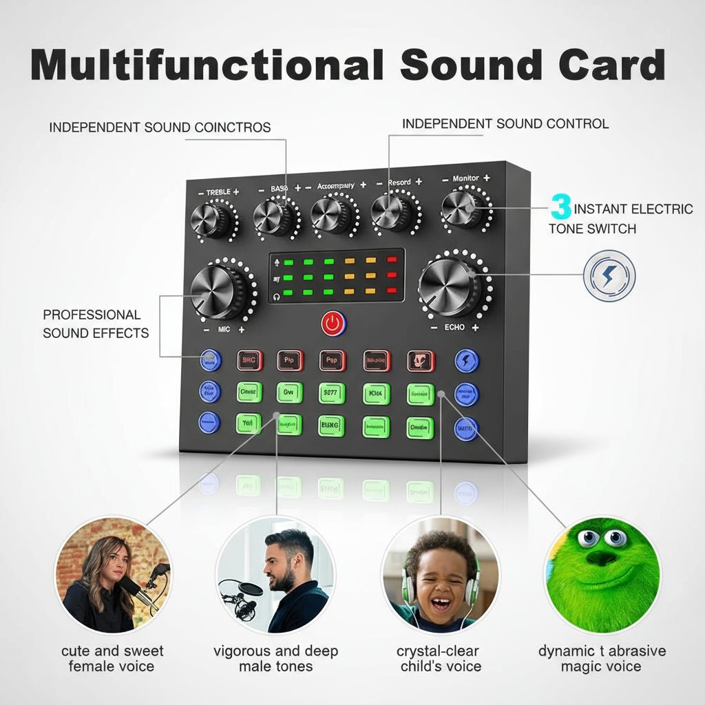 Streaming Kit Completo Para Podcast V8s Premium disponível em TokenPI Store