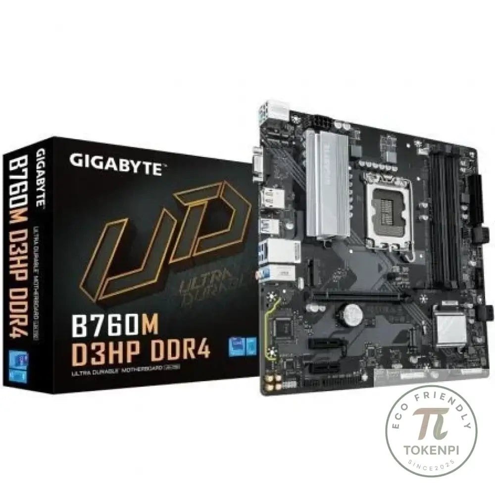 Base Gigabyte B760M D3HP DDR4 Desempenho Fiável para Computadores