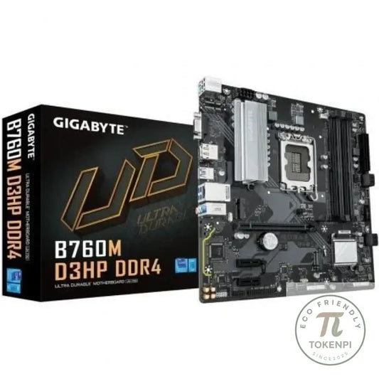 Base Gigabyte B760M D3HP DDR4 Desempenho Fiável para Computadores