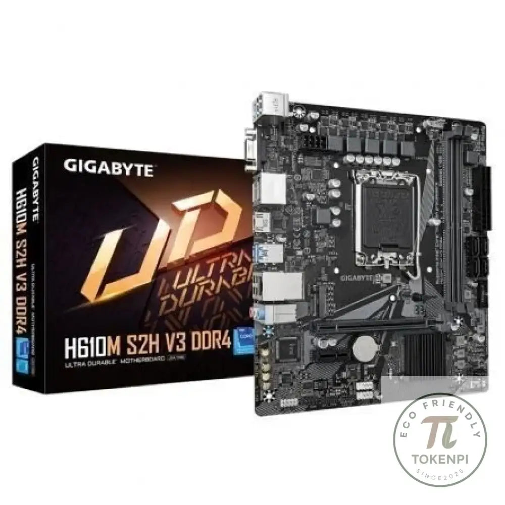 Base Gigabyte H610M S2H Desempenho Fiável para Computadores Desktop