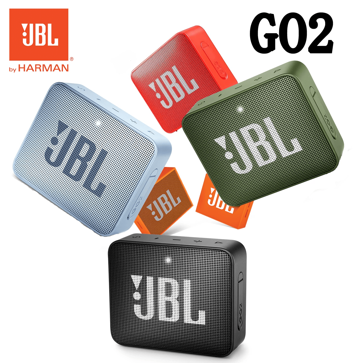Tech Accessories IPX7 Waterproof JBL GO 2 Wireless Bluetooth Speaker for Outdoor disponível em TokenPI Store