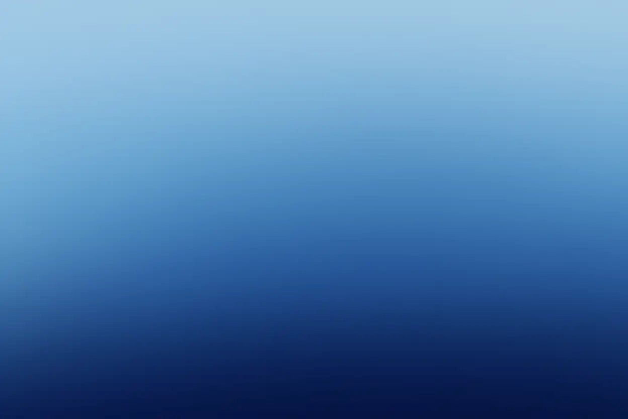 Gradient background transitioning from light blue to navy blue