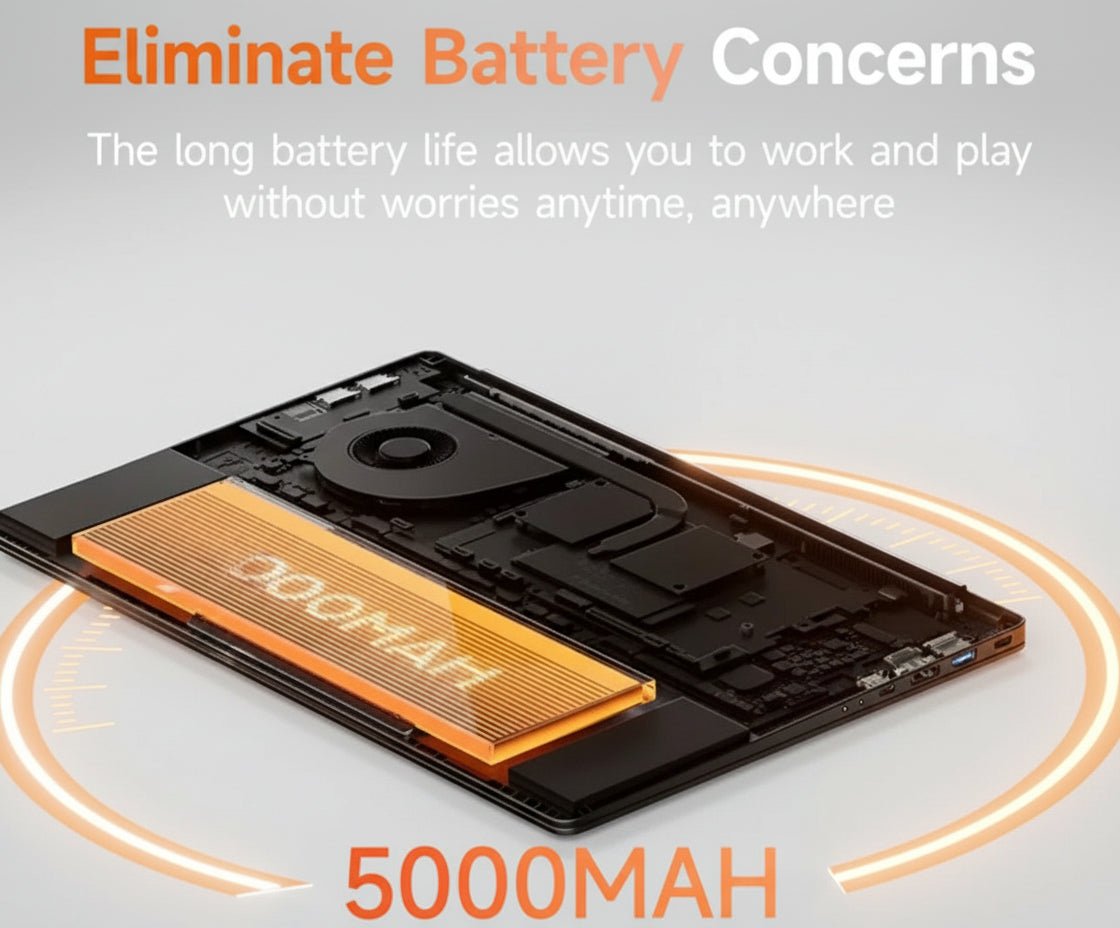 Laptop Laptop 14.1” – 16GB RAM | 256GB SSD | Expansível até 1TB | Alto Desempenho | Windows 11 Pro em TokenPI Store